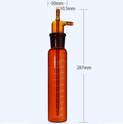 棕色 冲击式气体采样瓶 250ml