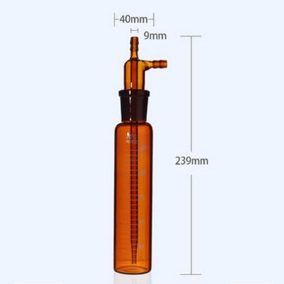 棕色 冲击式气体采样瓶 125ml