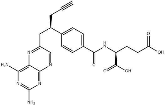 Pralatrexate, (R)-; 1320211-70-8; (R)-pralatrexate; UNII-9CY33O2XLX; 9CY33O2XLX; L-Glutamic acid, N-