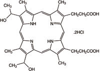 Hematoporphyrin Dihydrochloride,100mg/17696-69-4