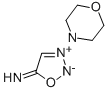 Linsidomine; 33876-97-0; 3-MORPHOLINOSYDNONIMINE; 3-Morpholinosydnone imine; Linsidomine [INN]; Lins