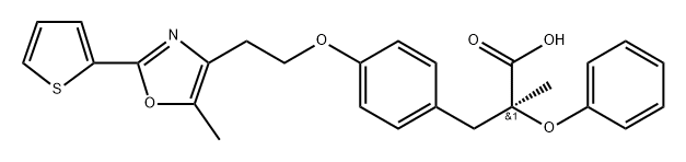 LY-510929; 401789-93-3; CHEMBL77502; (2S)-2-methyl-3-[4-[2-(5-methyl-2-thiophen-2-yl-1,3-oxazol-4-yl