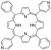 5,15-二(4-吡啶基)-10,20-二苯基卟啉),1g