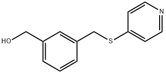 (3-((吡啶-4-基硫代)甲基)苯基)甲醇,1g