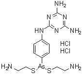 Melarsomine dihydrochloride; Cymelarsan; melaminylthioarsenate; 89141-50-4; Cymelarsen; Immiticide;