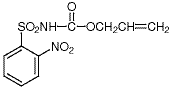N-烯丙氧羰基-2-硝基苯磺酰胺,5g