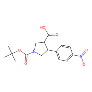 Boc-(+/-)-反式-4-(4-硝基-苯基)-吡咯烷-3-羧酸,1g