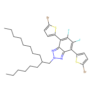 4,7-双(5-溴-2-噻吩基)-5,6-二氟-2-(2-己基癸基)-2H-苯并三唑