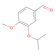 3-异丙氧基-4-甲氧基苯甲醛,50mg