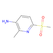 2-甲基-6-(甲基磺酰基)吡啶-3-胺