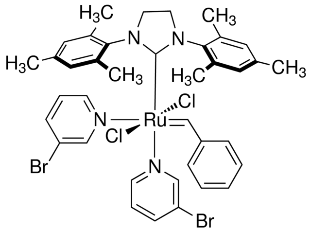 二氯[1,3-双(2,4,6-三甲基苯基)-2-咪唑烷亚基](亚苄基)双(3-溴吡啶)钌(II),1g