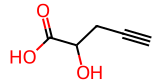 2-hydroxy-4-Pentynoicacid