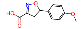 5-(4-Methoxyphenyl)-4，5-dihydro-1，2-oxazole-3-carboxylicacid