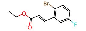 Ethyl(E)-3-(2-bromo-5-fluorophenyl)acrylate