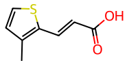 (E)-3-(3-Methylthiophen-2-yl)acrylicacid
