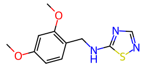 N-(2，4-二甲氧基苄基)-1，2，4-噻二唑-5-胺