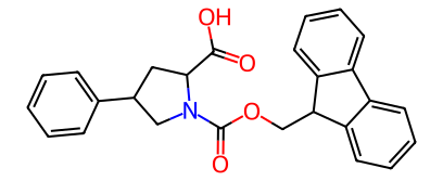 (2S，4R)-1-(((9H-芴-9-基)甲氧基)羰基)-4-苯基吡咯烷-2-甲酸