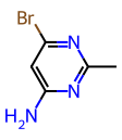 6-溴-2-甲基嘧啶-4-胺