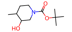 1-BOC-3-羟基-4-甲基六氢吡啶,1g
