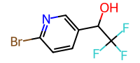 1-[6-溴-3-吡啶基]-2,2,2-三氟乙醇,1g