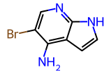 5-溴-1H-吡咯并[2，3-b]吡啶-4-胺