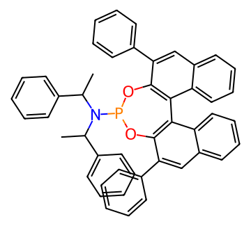 (11bS)- 2,6-diphenyl-N,N-bis[(1R)-1-phenylethyl]-dinaphtho[2,1-d:1',2'-f][1,3,2]dioxaphosp