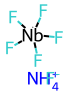 六氟铌酸铵,2.5g/12062-13-4