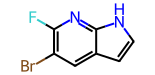 5-溴-6-氟-1H-吡咯并[2，3-b]吡啶