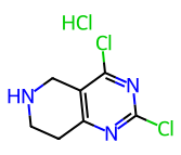 2，4-二氯-5，6，7，8-四氢吡啶并[4，3-D]嘧啶盐酸盐