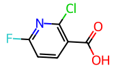 2-氯-6-氟-3-吡啶甲酸