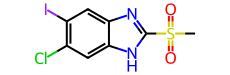 5-氯-6-碘-2-(甲基磺酰基)-1H-苯并[D]咪唑,1g