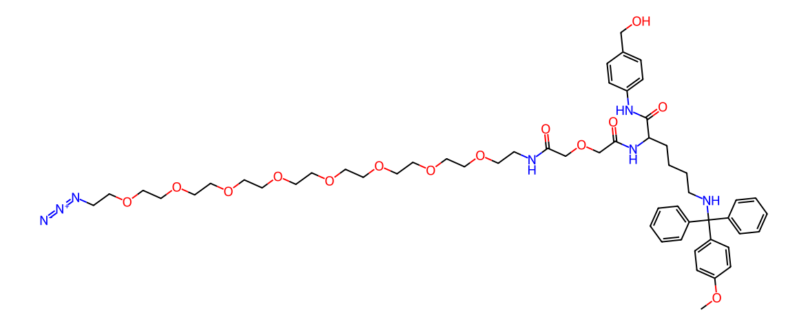 Lys(MMT)-PAB-oxydiacetamide-PEG8-N3