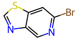 Thiazolo[4,5-c]pyridine, 6-broMo-,250mg