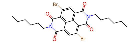 4,9-Dibromo-2,7-dihexylbenzo[lmn][3,8]phenanthroline-1,3,6,8(2H,7H)-tetrone