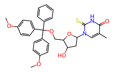 1-((2R，4S，5R)-5-((双(4-甲氧基苯基)(苯基)甲氧基)甲基)-4-羟基四氢呋喃-2-基)-5-甲基-2-硫代-2，3-二氢嘧啶-4(1H)-酮