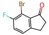 7-溴-6-氟-2，3-二氢-1H-茚-1-酮