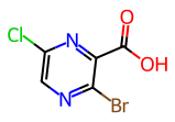 3-溴-6-氯吡嗪-2-羧酸