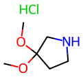 3，3-二甲氧基吡咯烷盐酸盐