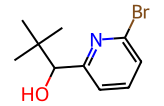 (S)-1-(6-Bromopyridin-2-yl)-2，2-dimethylpropan-1-ol