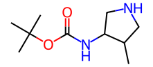 (3R，4R)-3-(Boc-amino)-4-methylpyrrolidine