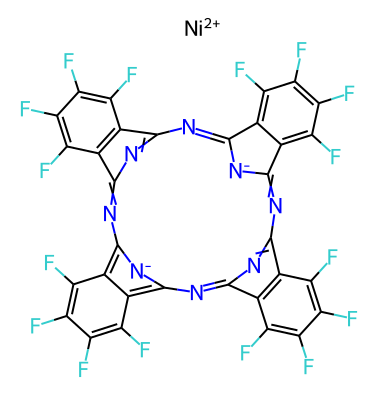 1,2,3,4,8,9,10,11,15,16,17,18,22,23,24,25-Hexadecafluorophthalocyanine nickel(II)