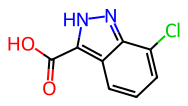 7-氯-1H-吲唑-3-羧酸