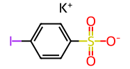 4-碘苯磺酸钾,500mg