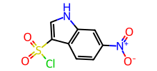 6-Nitro-1H-indole-3-sulfonyl chloride