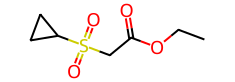 Ethyl 2-(Cyclopropylsulfonyl)acetate