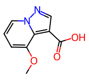 4-甲氧基吡唑并[1，5-a]吡啶-3-甲酸