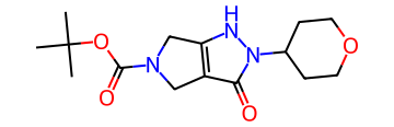 5-Boc-3-hydroxy-2-(tetrahydropyran-4-yl)-2，4，5，6-tetrahydropyrrolo[3，4-c]pyrazole