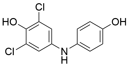 2，6-dichloro-4-((4-hydroxyphenyl)amino)phenol