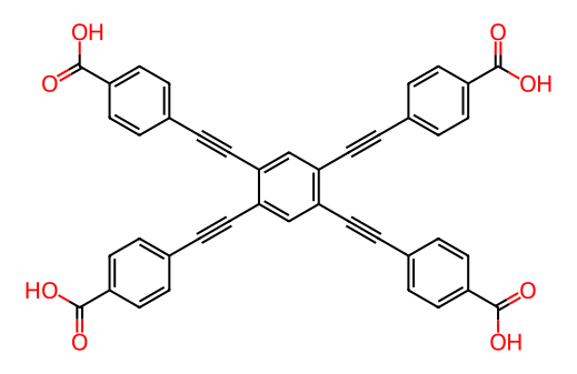 4,4',4'',4'''-(Benzene-1,2,4,5-tetrayltetrakis(ethyne-2,1-diyl))tetrab