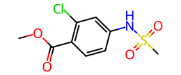 methyl 2-chloro-4-(methylsulfonamido)benzoate